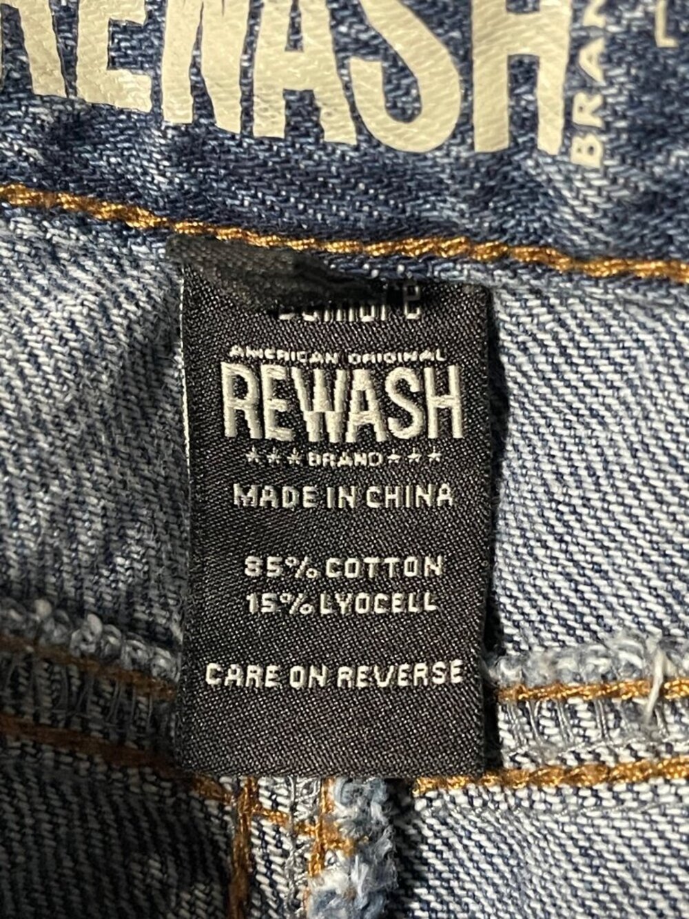 Rewash Denim Jeans Womens Size 1 JR/25 waist A-Line Classic Rise Effortless 1 JR - Picture 10 of 12